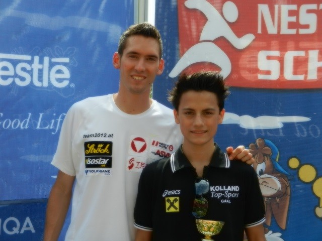 Andreas Kolland, Sieger Burschen mit Andreas Wojta