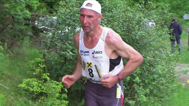 Gerhard auf dem Weg zum Steirischen Vizemeister Berglauf 2009