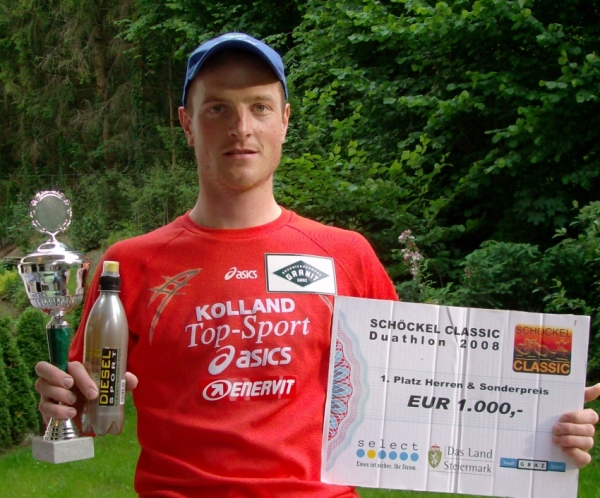 Sieger der Schckl-Classic Bernd Tauderer
