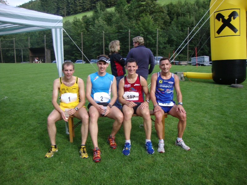 1. Hermann Peindl     5014; 2. Pucher Wolfgang (Hsv Marathon WN) 5107; 3. Weberhofer Bernd (Kflach) 5238; 4. Sauer Luis (Lannach) 5348.JPG